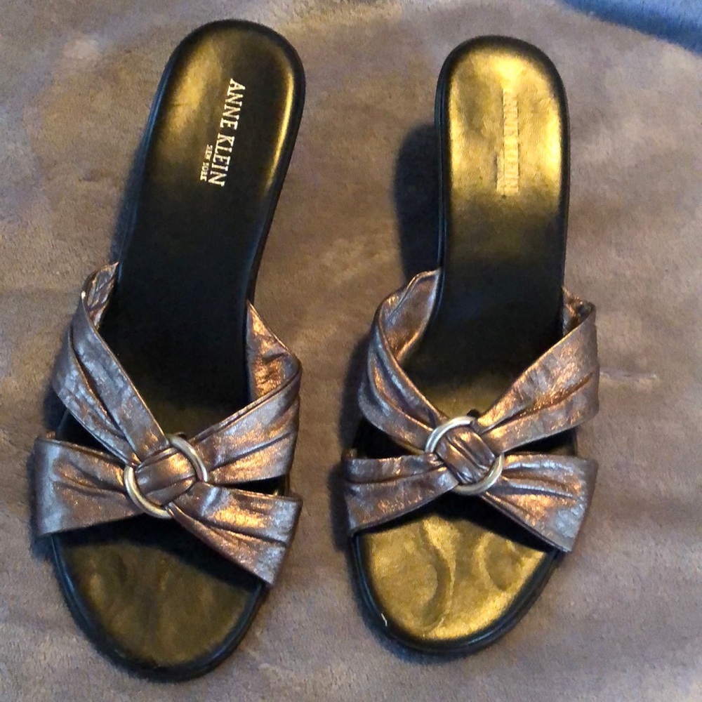 Anne Klein Wedge Sandals